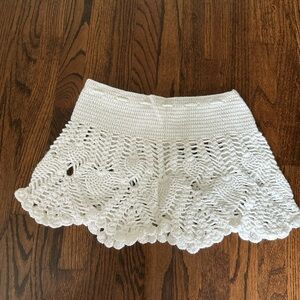 Crochet skirt